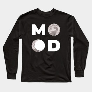 Mood Moon Long Sleeve T-Shirt